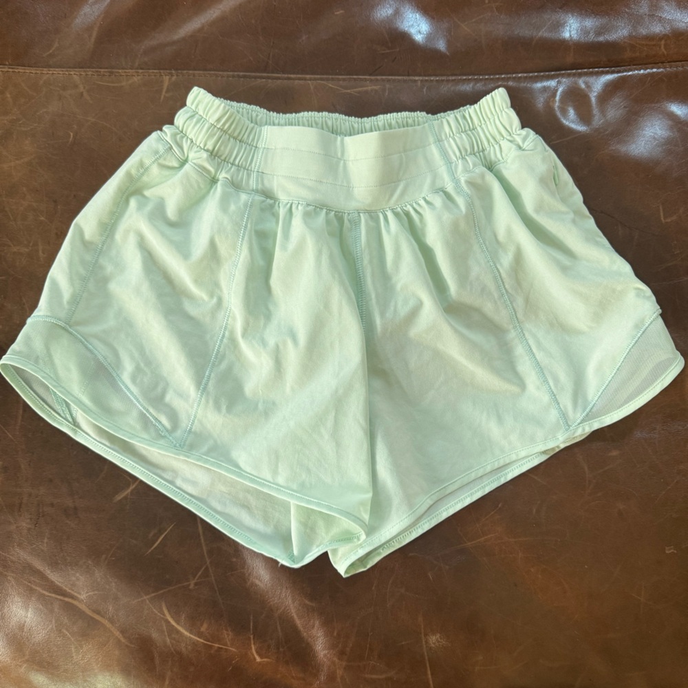 Mint Green lululemon Women's Shorts 2 excellent condition